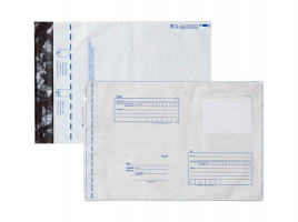 Почтовые пакеты Почта России "Куда-Кому" 229х324мм С4, отрывная лента, 10шт/уп